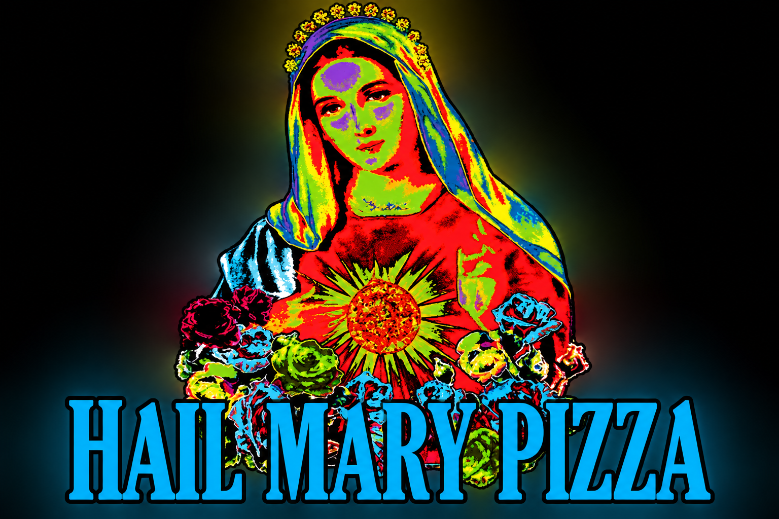 Hail Mary Pizza logo